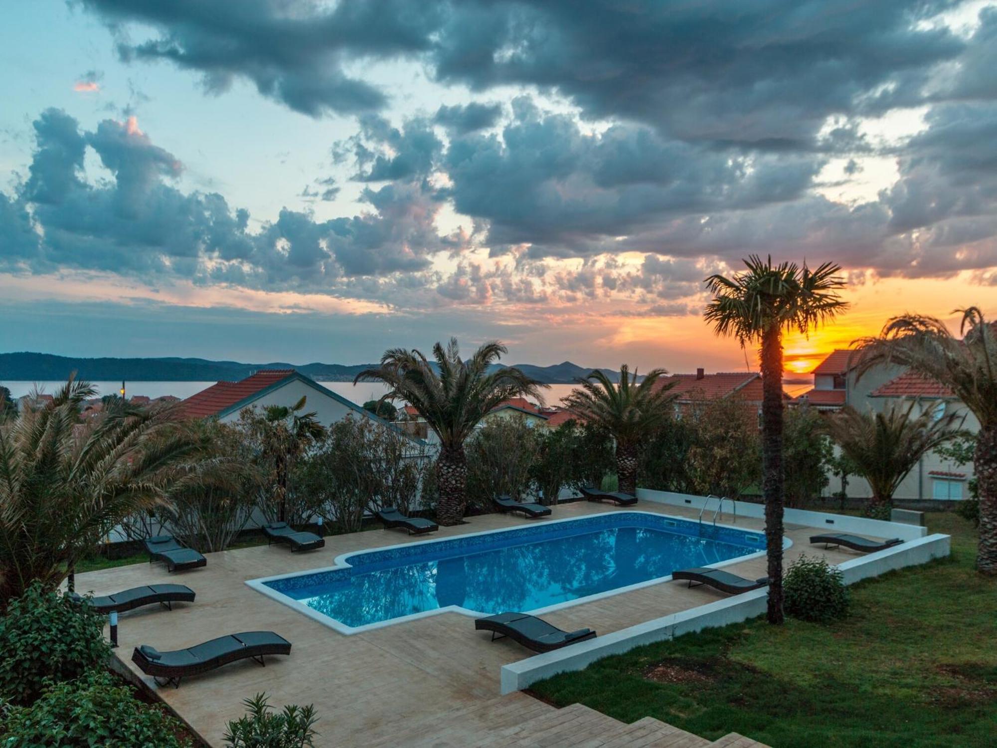 Scenic Holiday Home In Bibinje Near Sea Екстер'єр фото